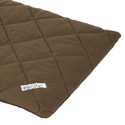 Petlife Flectabed Quilt Brown Thermal Bed