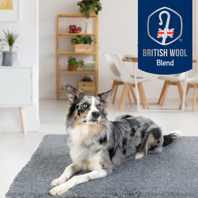 Vetbed® Non-Slip British Wool Blend Natural Cream