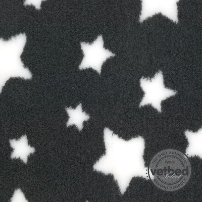 Vetbed® Select (Non Slip) Charcoal Stars