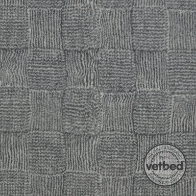 Vetbed® Select (Non Slip) Feather Weave Charcoal Grey