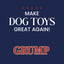 Grump Latex Squeaky Dog Toy