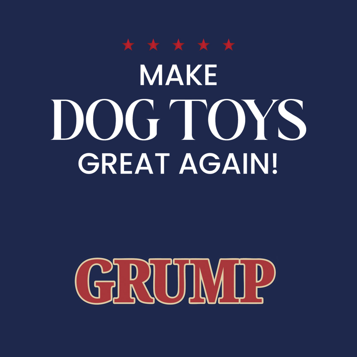 Grump Latex Squeaky Dog Toy – Petlife International